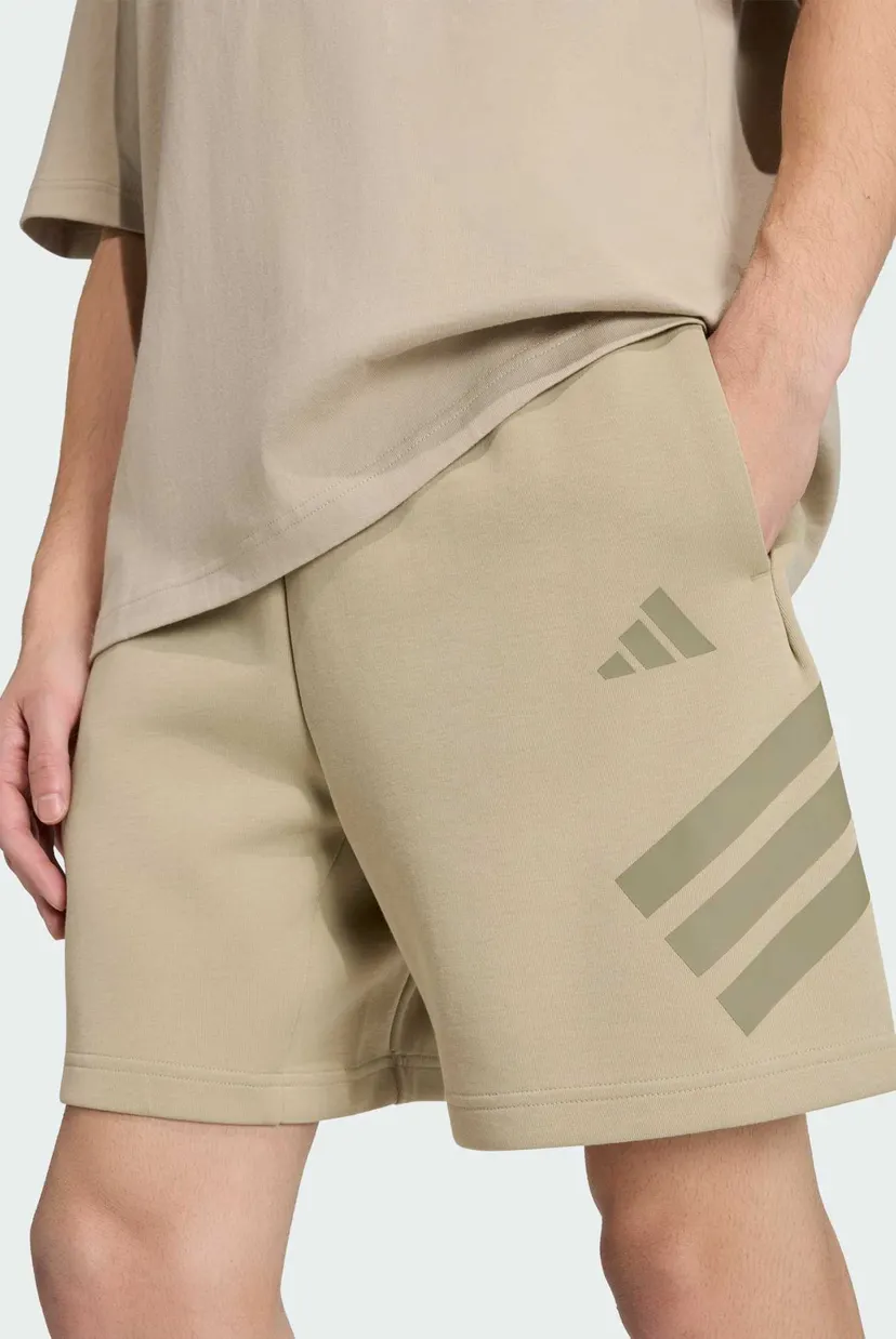 Чоловічі бежеві шорти Future Icons 3-Stripes 4