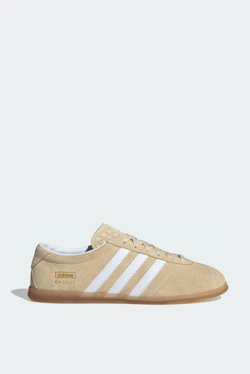 Жіночі бежеві кросівки Gazelle Lo Pro adidas JR8889 — MD-Fashion