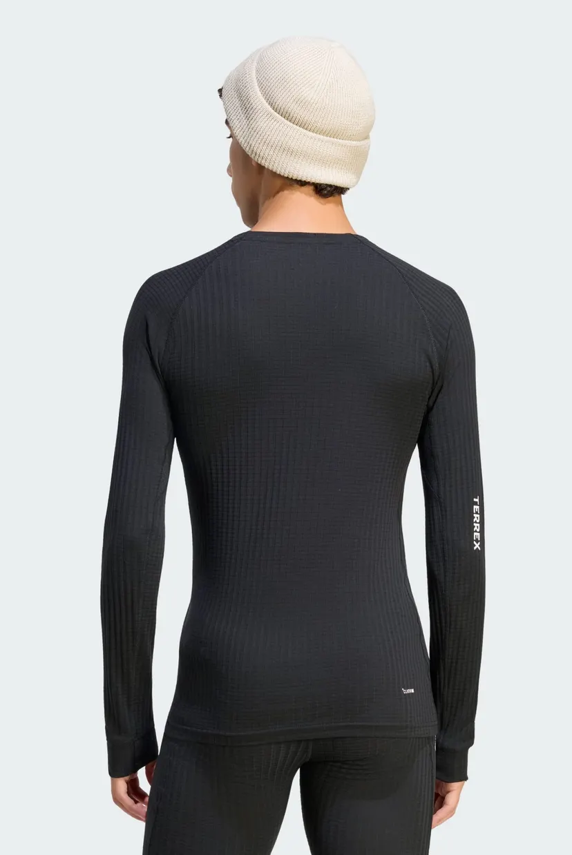 Мужской черный лонгслив TERREX XPERIOR CLIMA365 BASELAYER 3