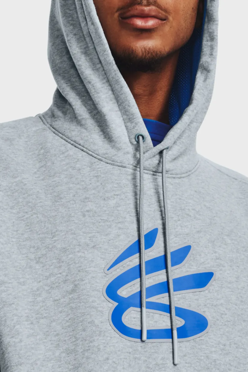 Чоловіче сіре худі Curry Big Splash PO Hoodie 4