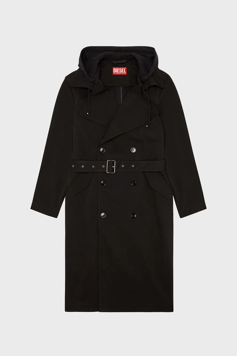 Мужской черный плащ J-MATTHEW JACKET 4