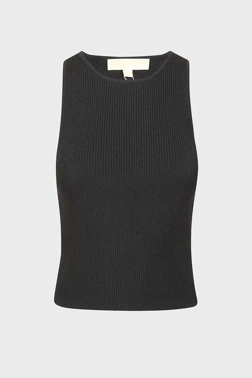 Женская черная майка ECO CROP SPORT TANK 3