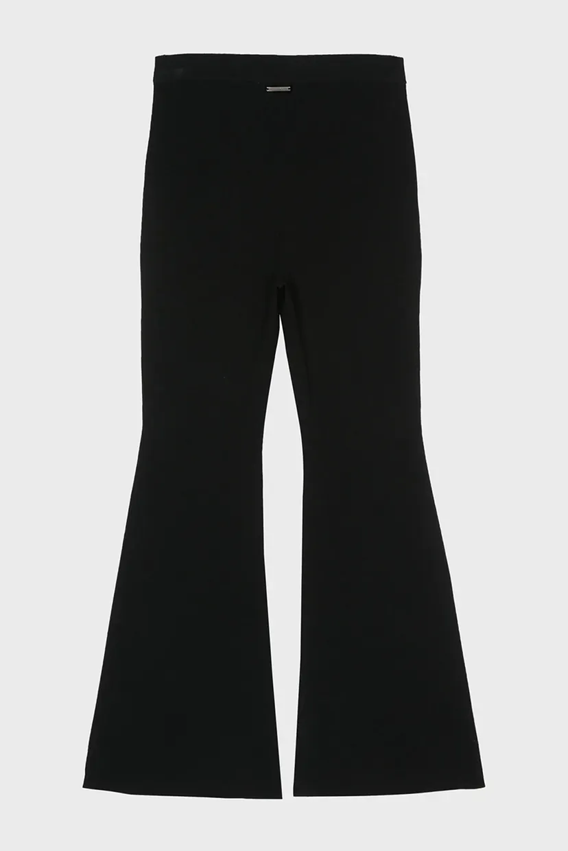 Жіночі чорні брюки BELL BOTTOM LEGGING 4