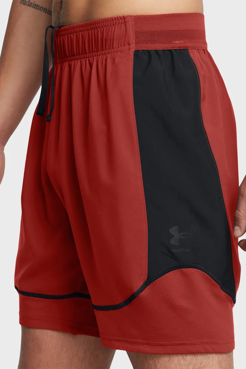 Чоловічі бордові шорти UA M's Ch. Pro Train Short 4