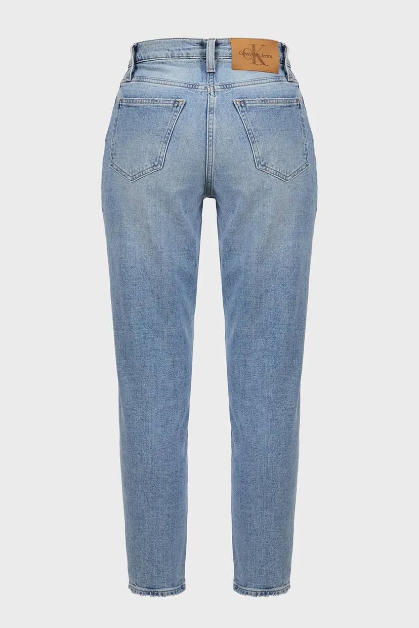 Женские голубые джинсы MOM JEAN 6