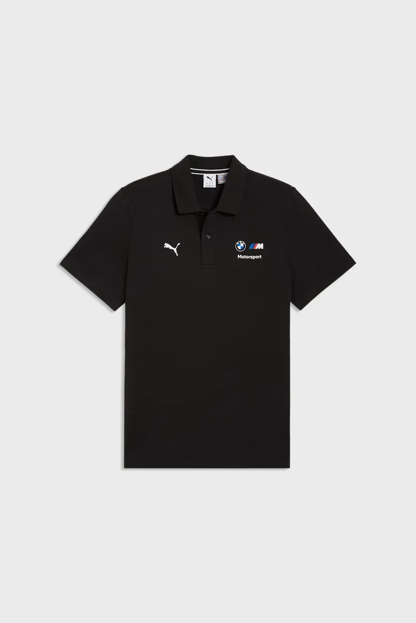 Мужское черное поло BMW M MOTORSPORT Essentials Polo Men 4