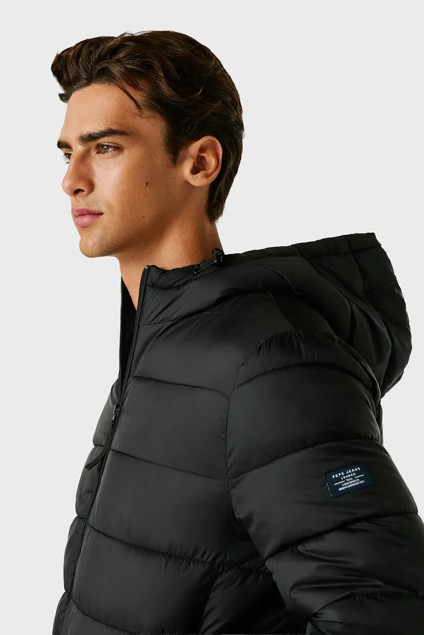Мужская черная куртка PUFFER 5