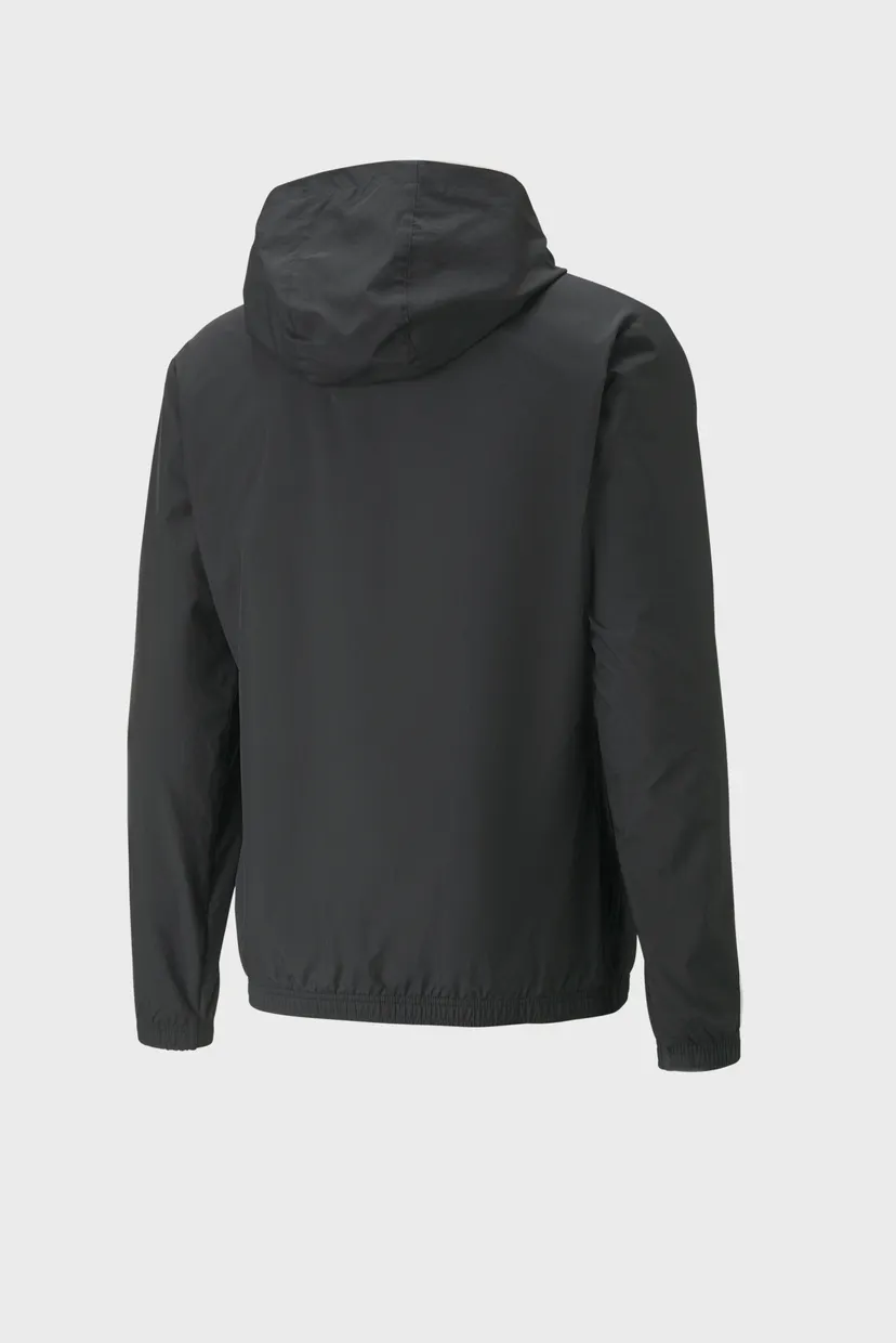Чоловіча чорна вітровка teamRISE All-Weather Football Jacket Men 7