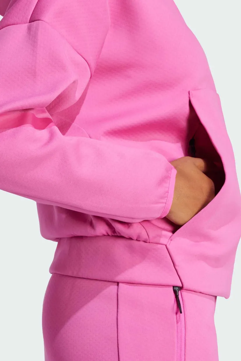 Жіноче рожеве худі adidas Z.N.E. Full-Zip 5