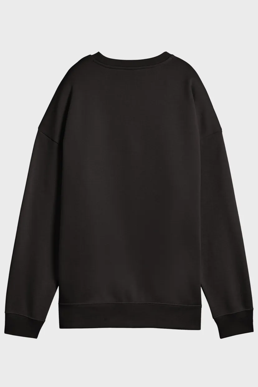 Жіночий чорний світшот Essentials Oversized Crew Women 7