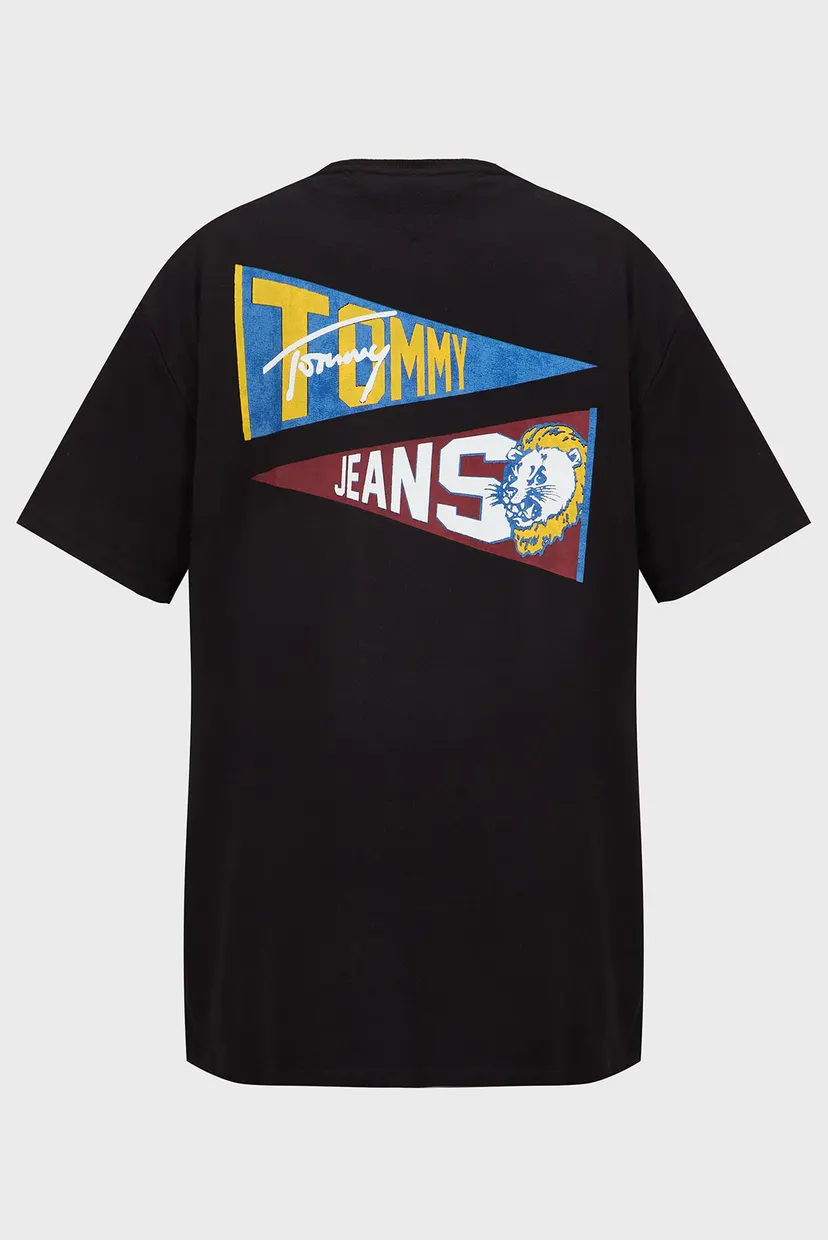 Чоловіча чорна футболка TJM RLX UNI FLAG 7
