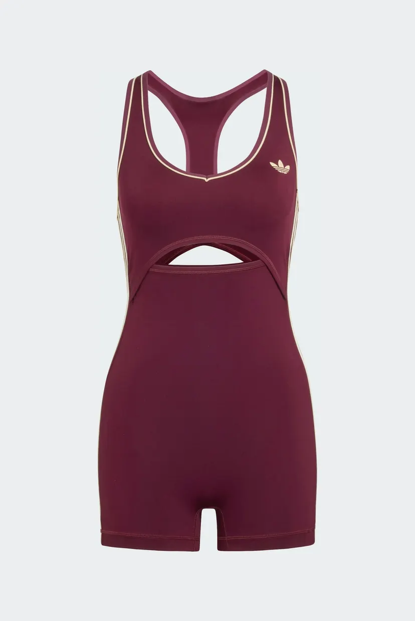 Женский бордовый комбинезон adidas Originals Sport 6