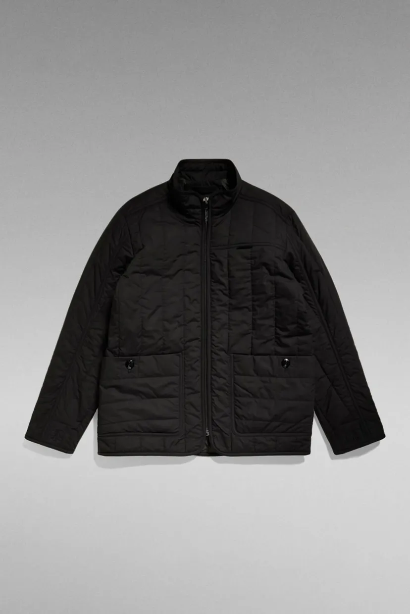 Чоловіча чорна куртка Liner Overshirt 4