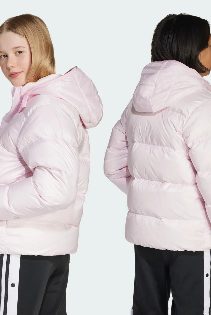 Детский пудровый пуховик Adicolor Kids 4