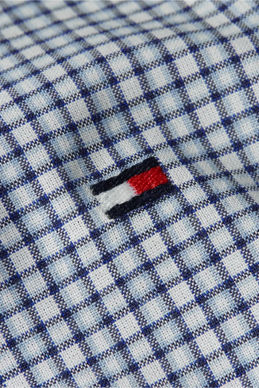 Мужская рубашка в клетку NATURAL SOFT MINI CHECK SF 4