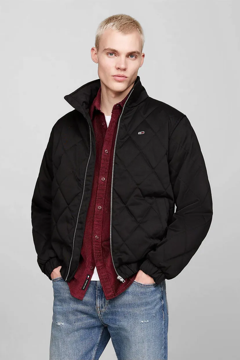 Мужская черная куртка TJM ESSENTIAL QUILTED JACKET Tommy Jeans