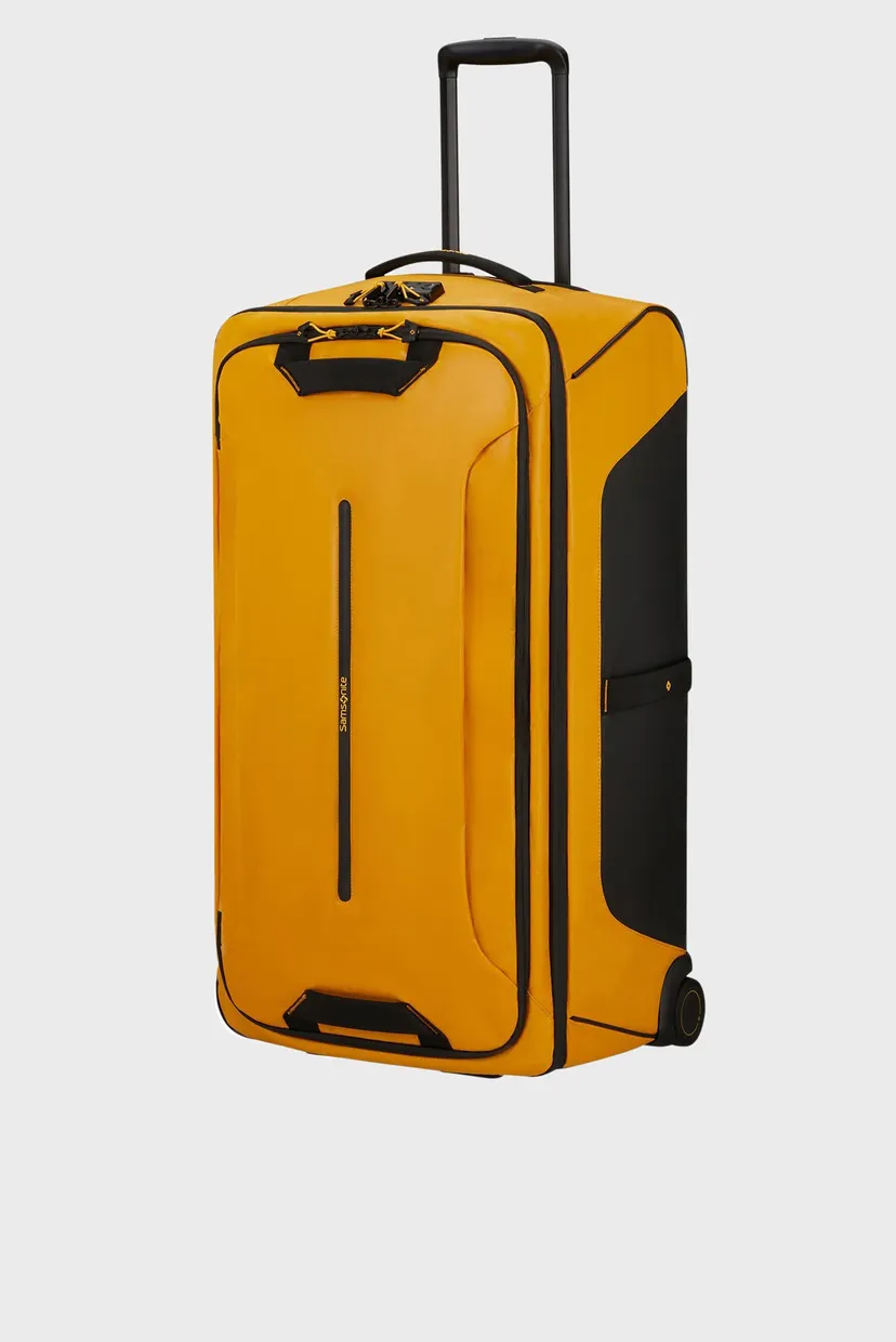 Желтый чемодан 79 см ECODIVER YELLOW 8