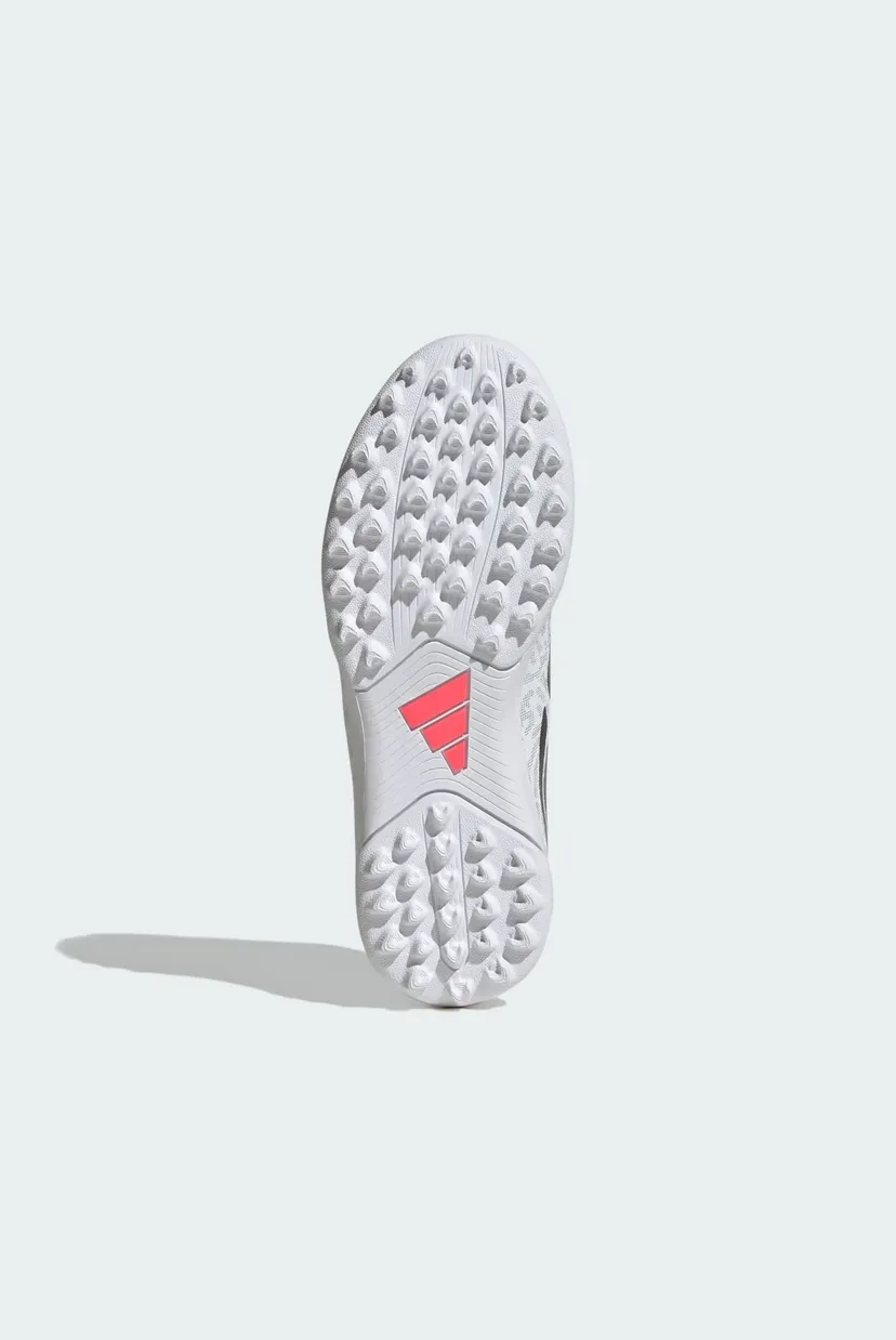 Детские белые сороконожки PREDATOR CLUB Fold-Over Tongue Elastic Laces Turf Football Kids 7