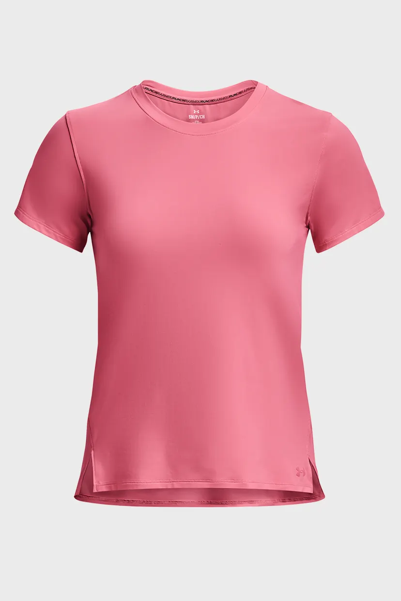 Жіноча рожева футболка UA Iso-Chill Laser Tee 5
