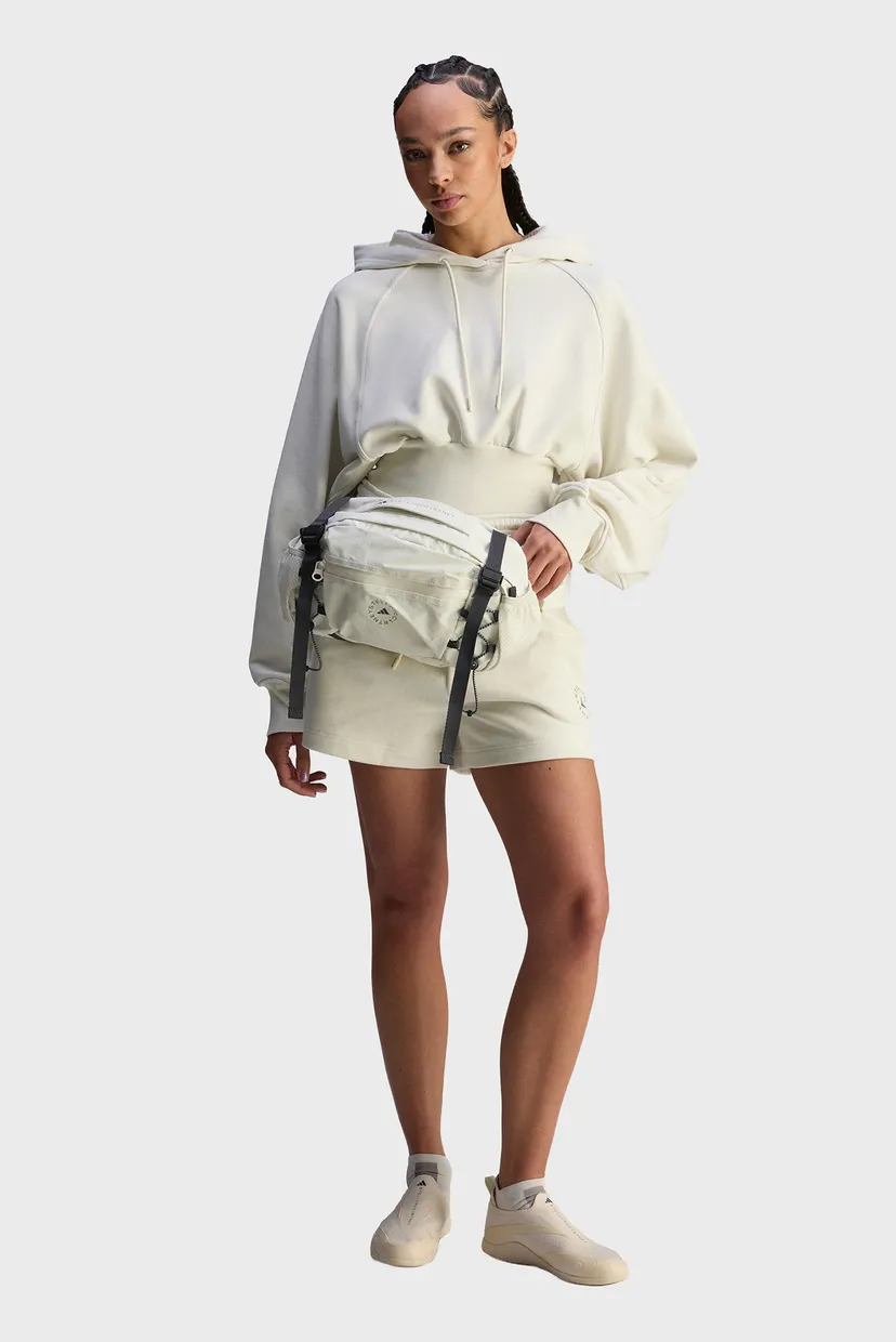 Жіноче біле худі adidas by Stella McCartney Cropped adidas KA0640
