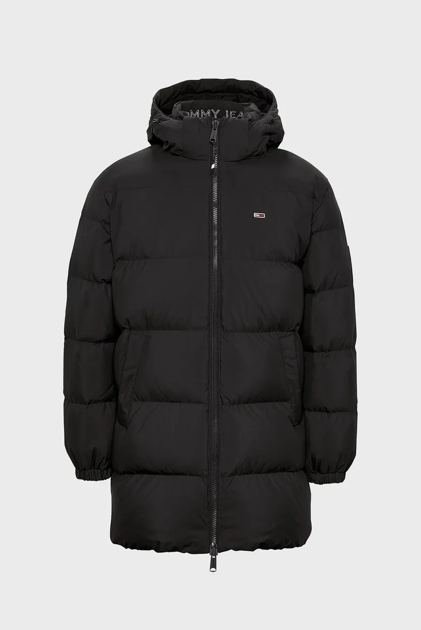 Чоловічий чорний пуховик TJM ESSENTIAL DOWN PARKA 5