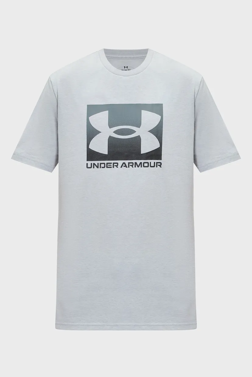 Чоловіча сіра футболка UA M BOXED SPORTS UPDATED SS 4