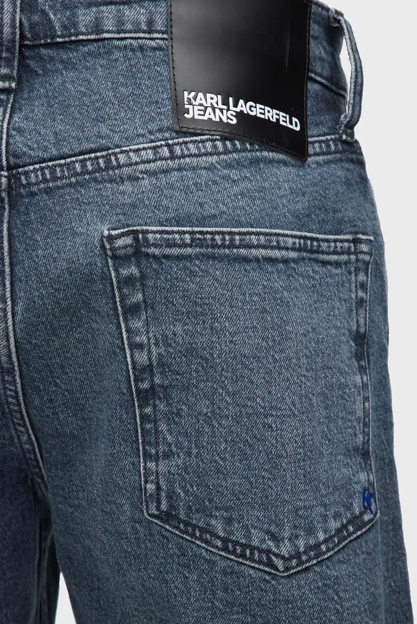 Мужские темно-синие джинсы KLJ TAPERED DENIM 3