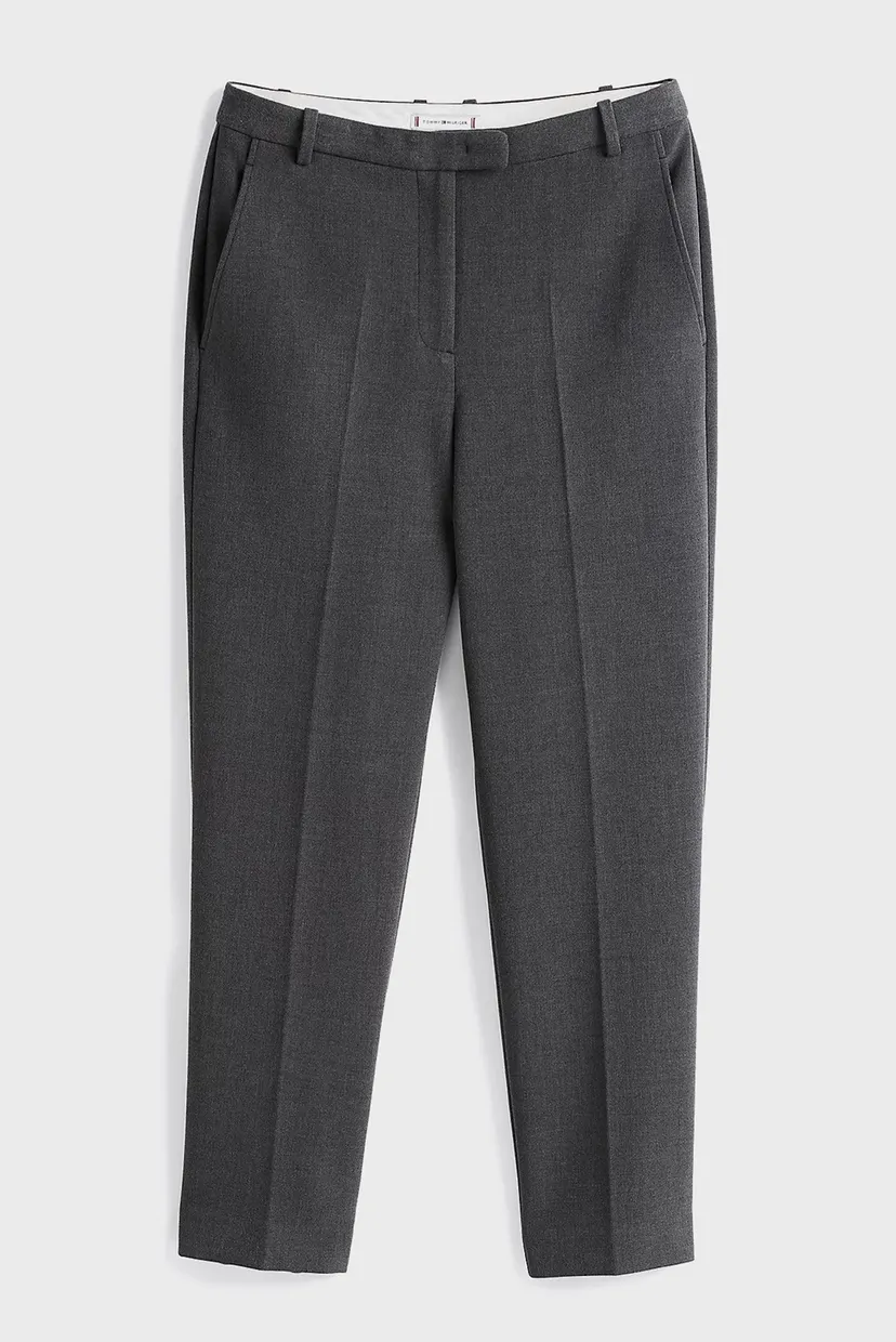 Женские серые брюки PUNTO SLIM STRAIGHT PANT 5