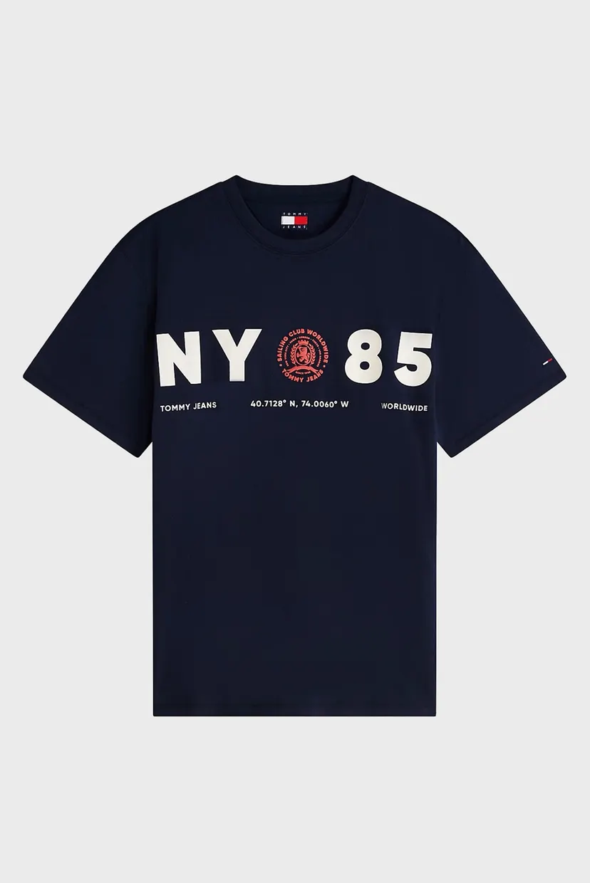 Чоловіча темно-синя футболка RLX CREST 1985 SS TEE 6