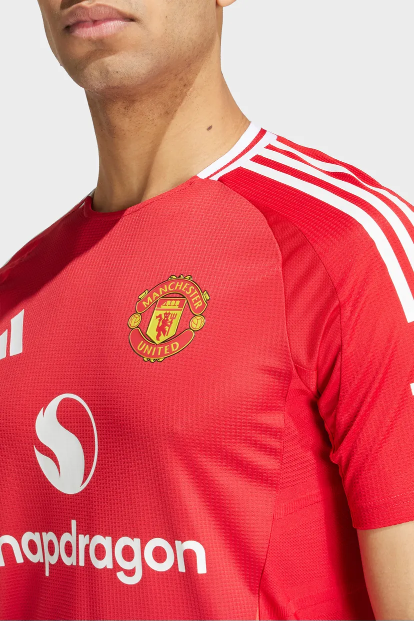 Чоловіча червона футболка Manchester United 24/25 Home Authentic 4
