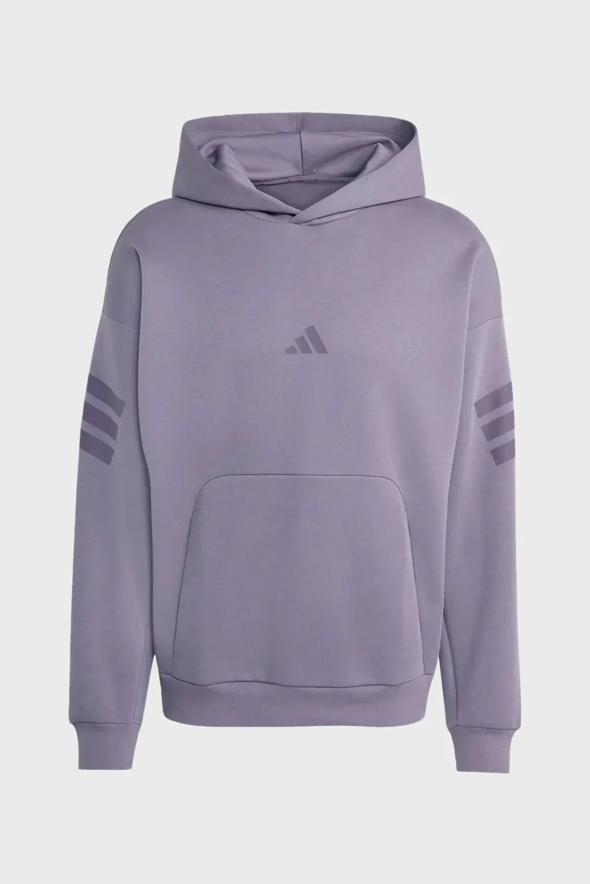 Мужское сиреневое худи Future Icons 3-Stripes 6