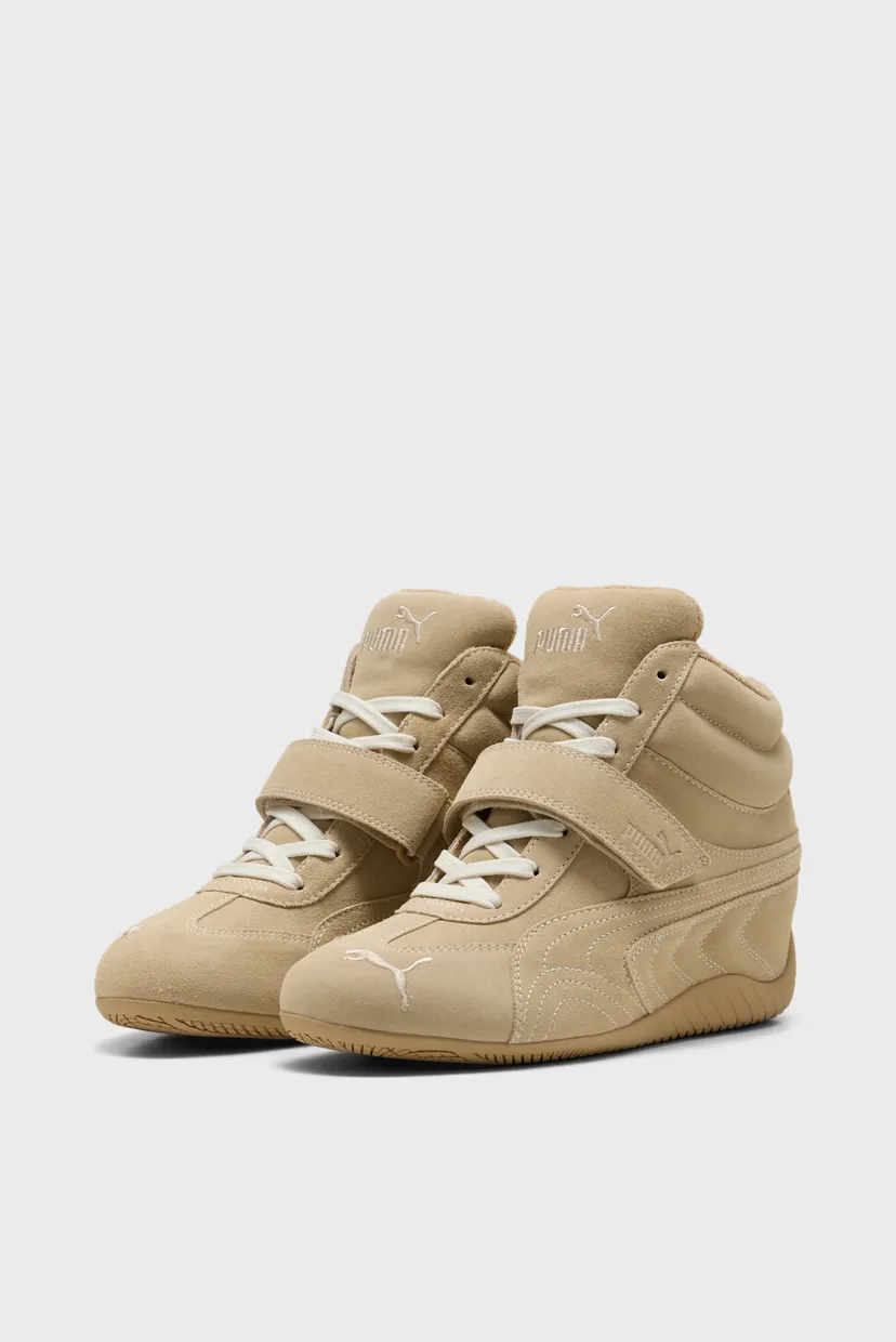 Женские бежевые кроссовки Speedcat Wedge Tonal Sneakers Women 3