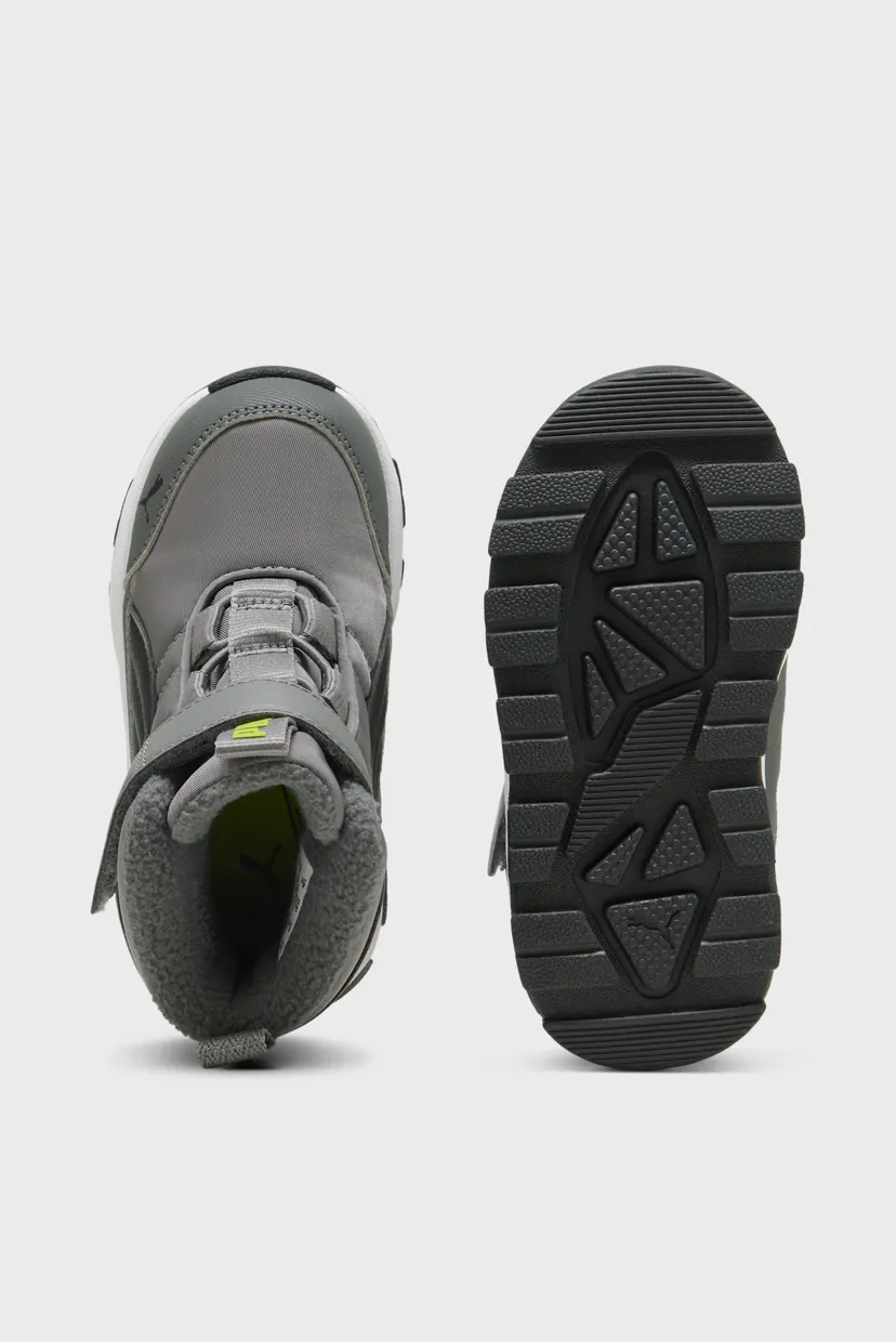 Детские серые хайтопы PUMA Evolve Toddlers' Boots 4
