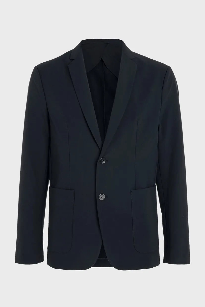Мужской черный блейзер CRINKLE TECH STRETCH BLAZER 5