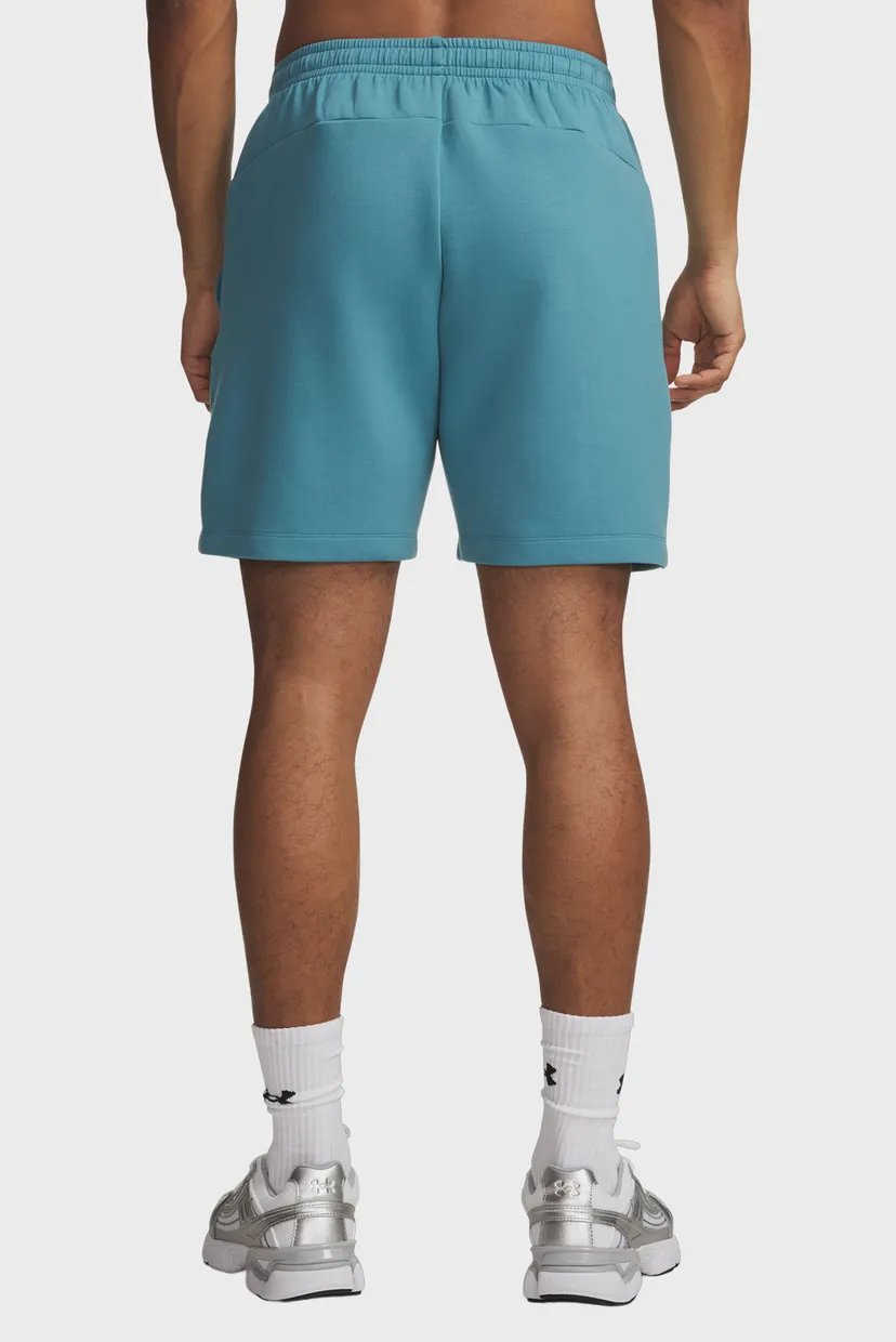 Мужские голубые шорты UA Unstoppable Flc Shorts 3