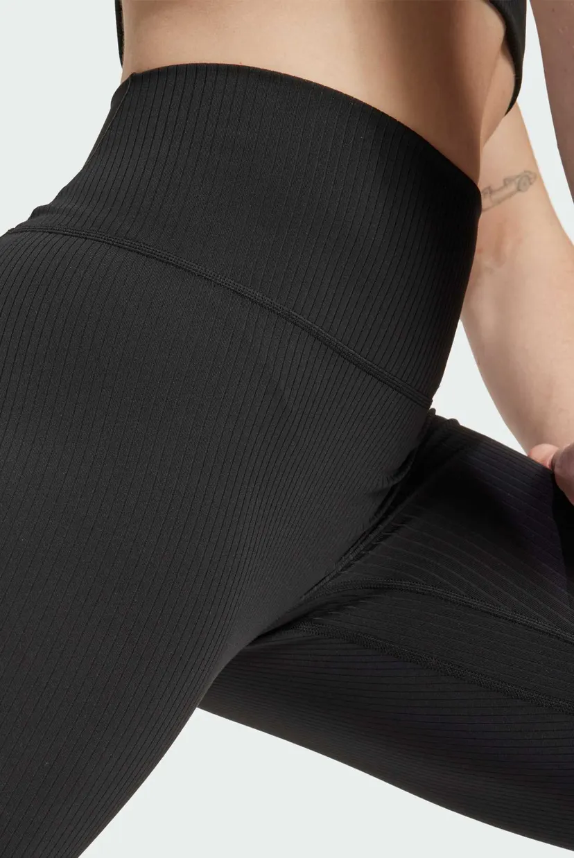 Жіночі чорні тайтси adidas All Me Rib 7/8 5