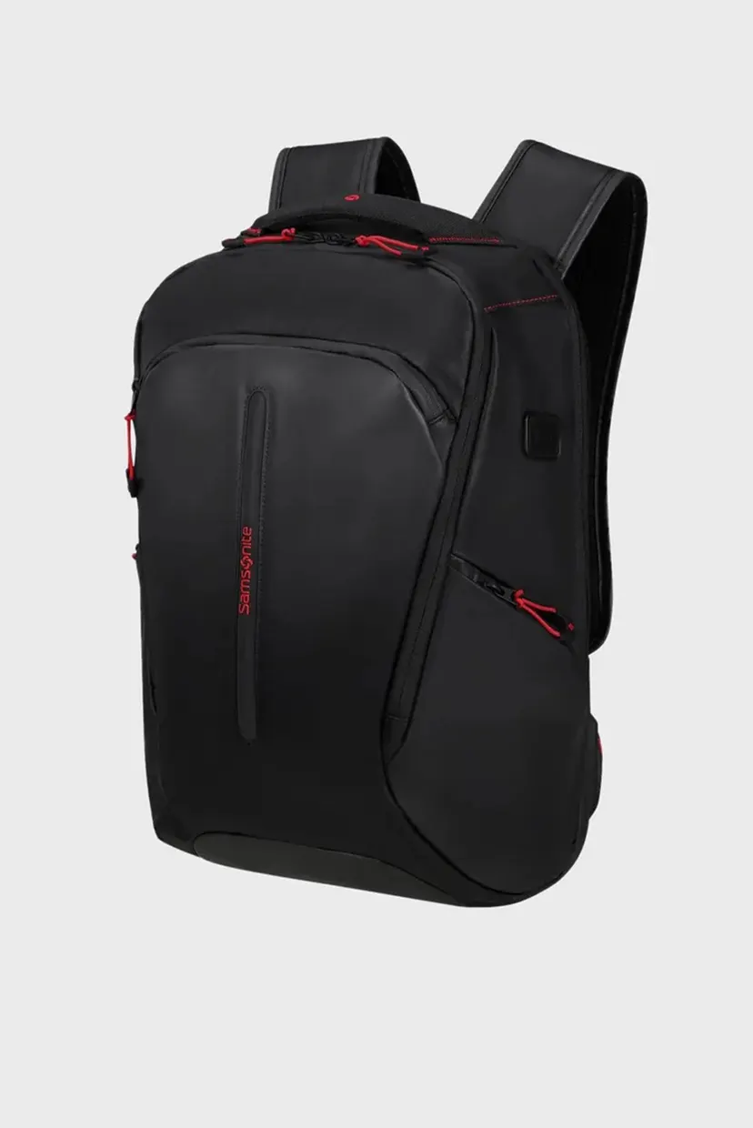 Чорний рюкзак для ноутбука ECODIVER BLACK 3