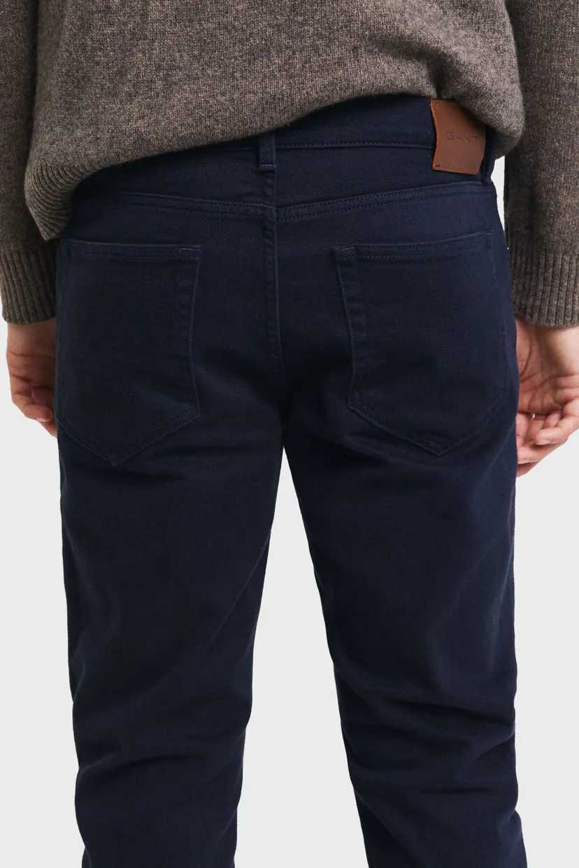 Чоловічі темно-сині джинси REGULAR SOFT TWILL 5