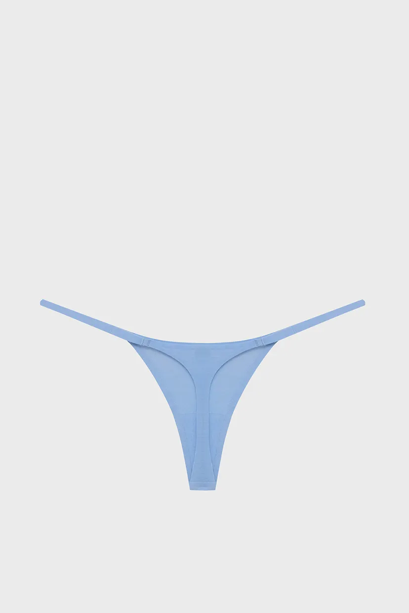 Женские голубые трусики STRING THONG 9