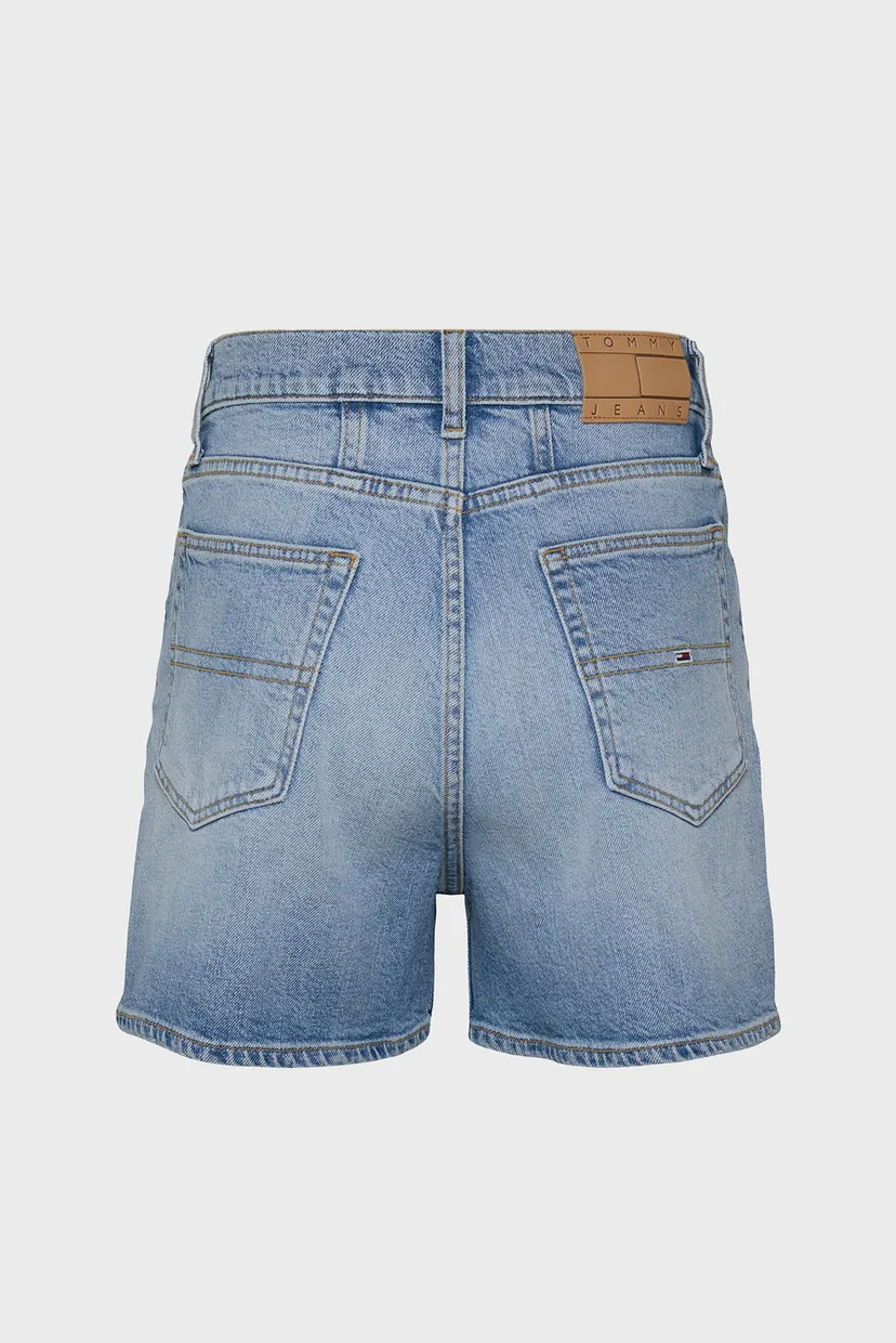 Женские голубые джинсовые шорты MOM SHORT BI0112 6
