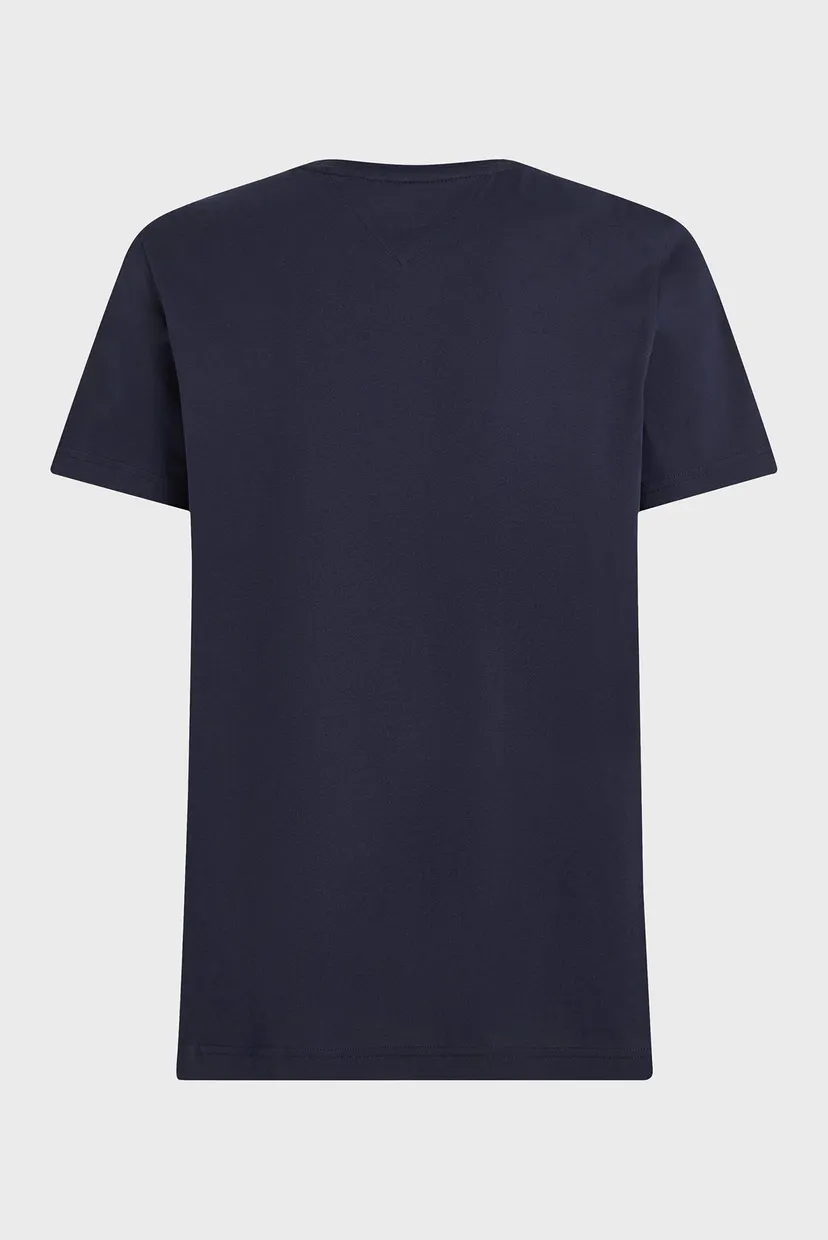 Чоловіча темно-синя футболка ESSENTIAL REG FIT SOLID TEE 6