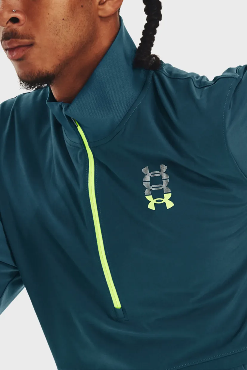 Чоловічий синій анорак UA RUN ANYWHERE PULLOVER 5