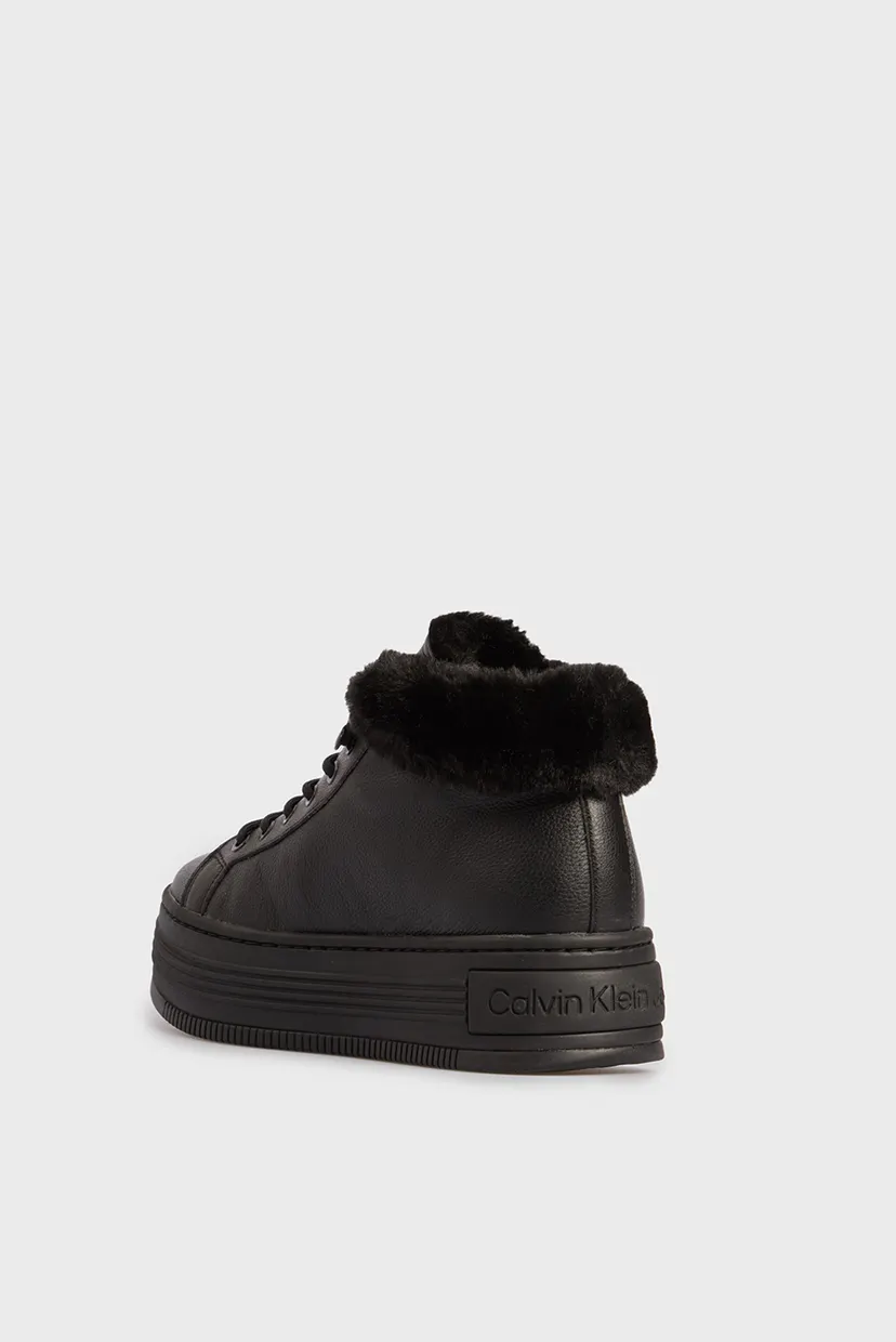 Жіночі чорні хайтопи BOLD PLATF LOW LACEUP MG LTH 5