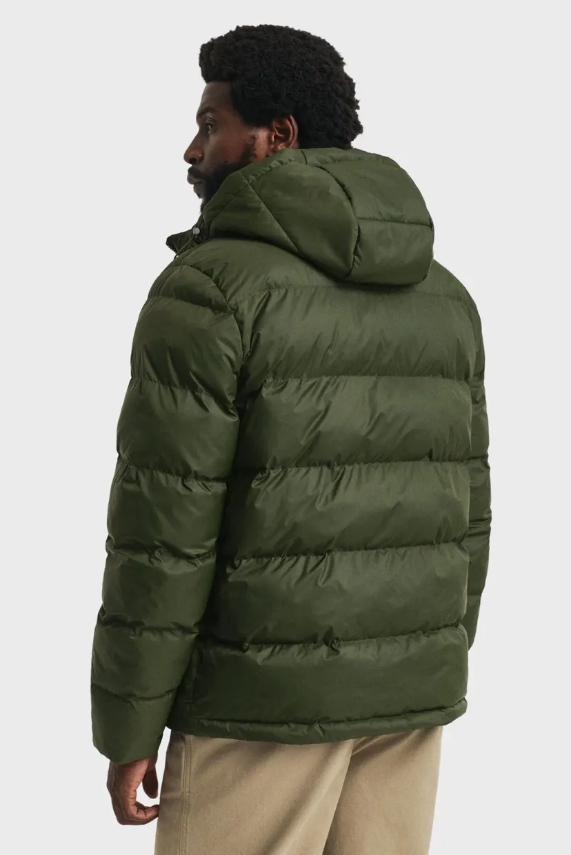 Мужская темно-зеленая куртка CLOUD Gant 7006534 — MD-Fashion