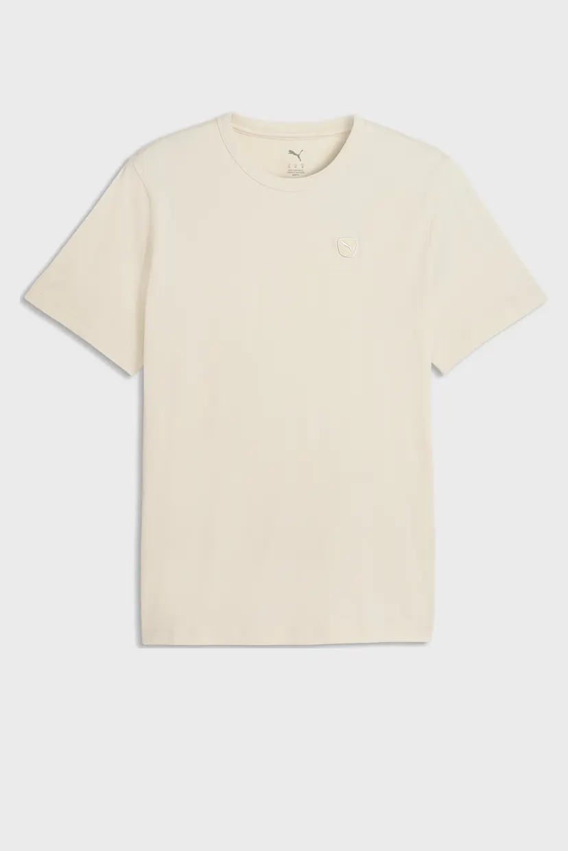 Мужская бежевая футболка Essentials Elevated Tee Men 4