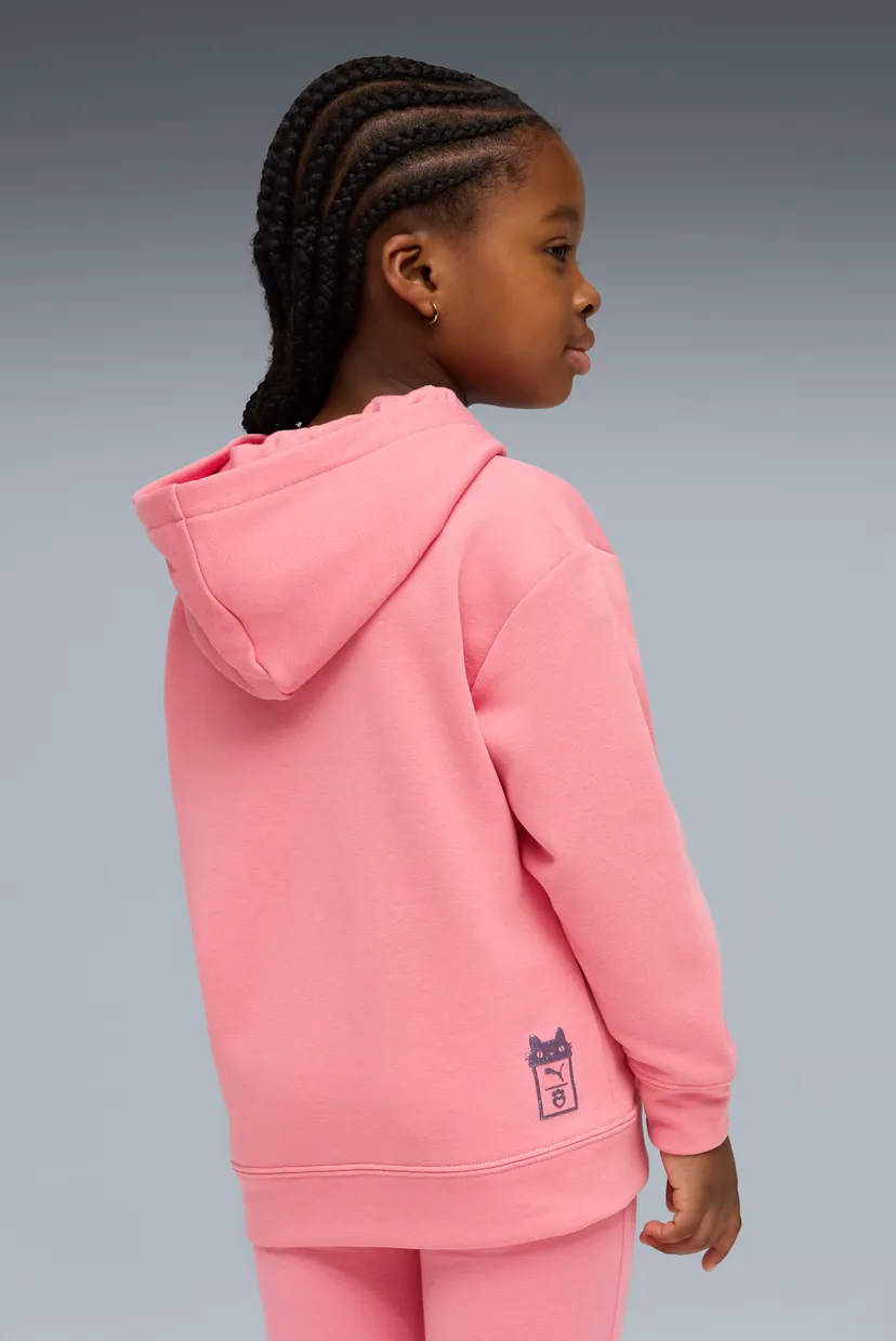 Дитяче рожеве худі PUMA x GABBY'S DOLLHOUSE Relaxed Graphic Hoodie Kids 3
