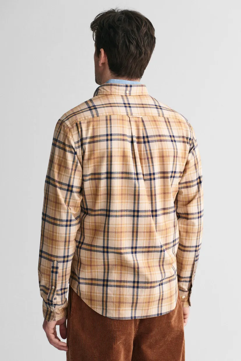 Чоловіча бежева картата сорочка REG JASPE FLANNEL PLAID 3
