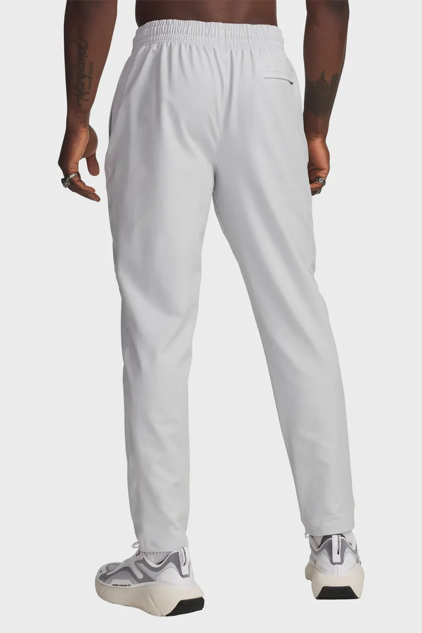 Чоловічі світло-сірі спортивні штани UA Unstoppable Tapered Pants-GRY 3