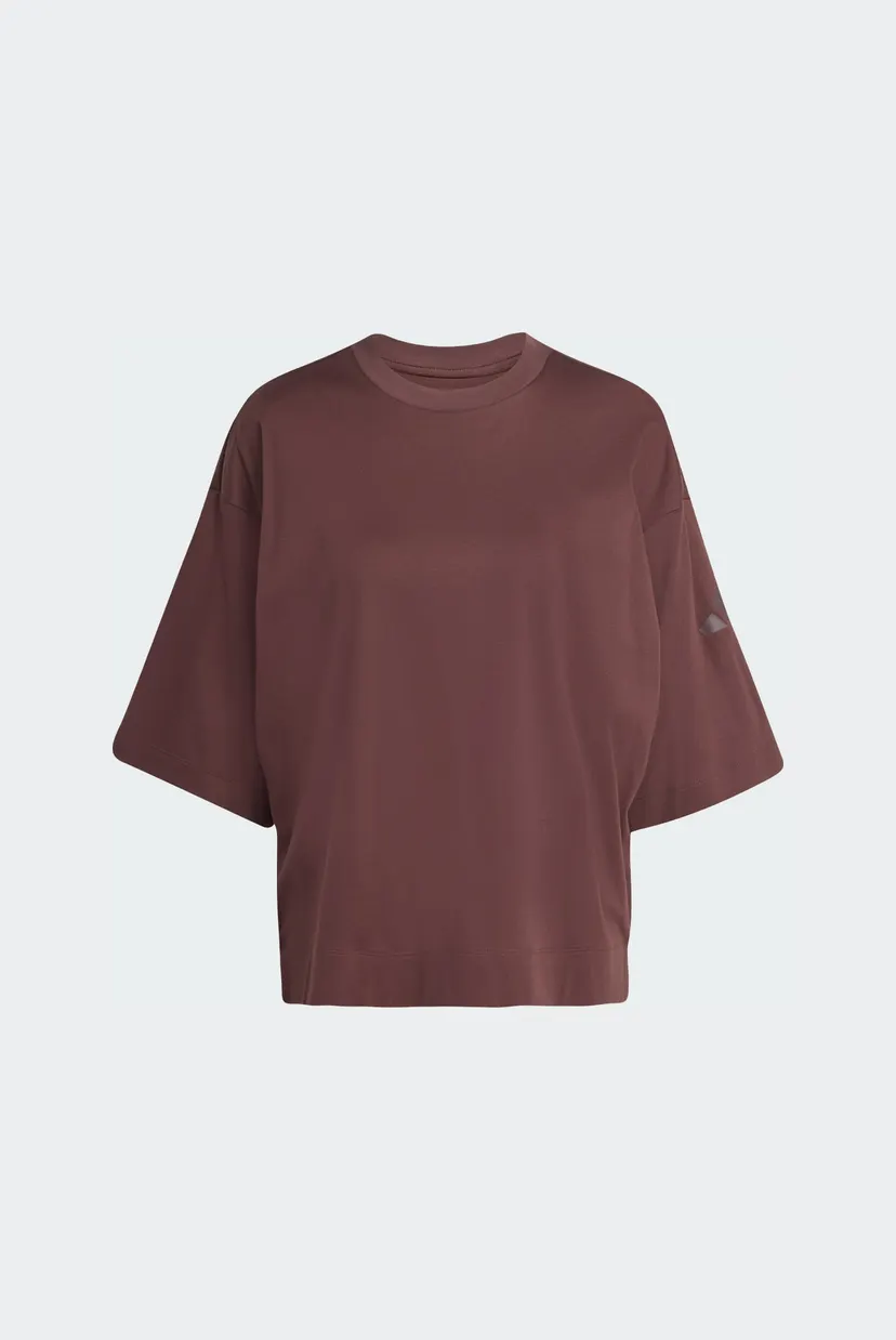 Жіноча коричнева футболка ALL SZN Soft Lux Loose 6