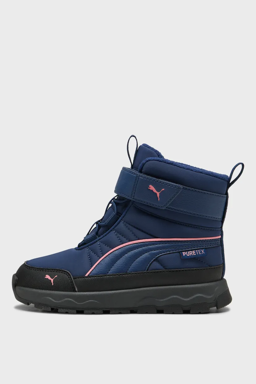 Дитячі сині хайтопи PUMA Evolve Puretex Kids’ Boots 3